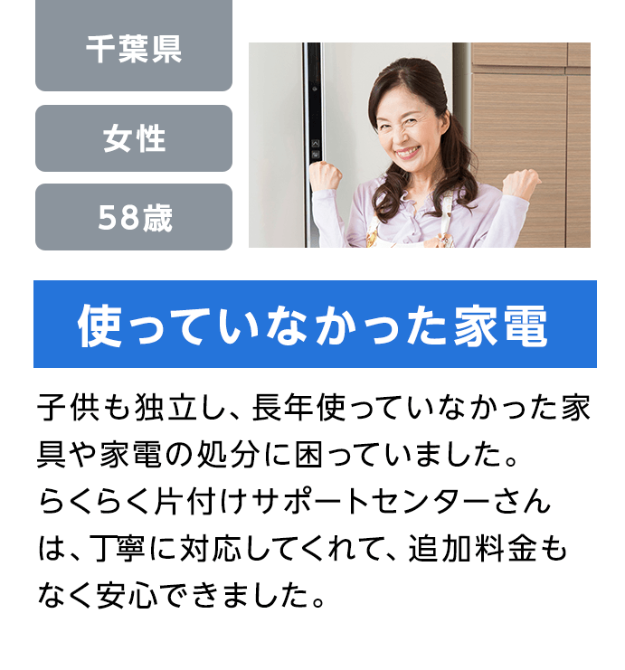 使ってなかった家電